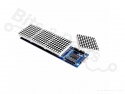 LED Matrix Display Module 8x8 4-way MAX7219 Blue
